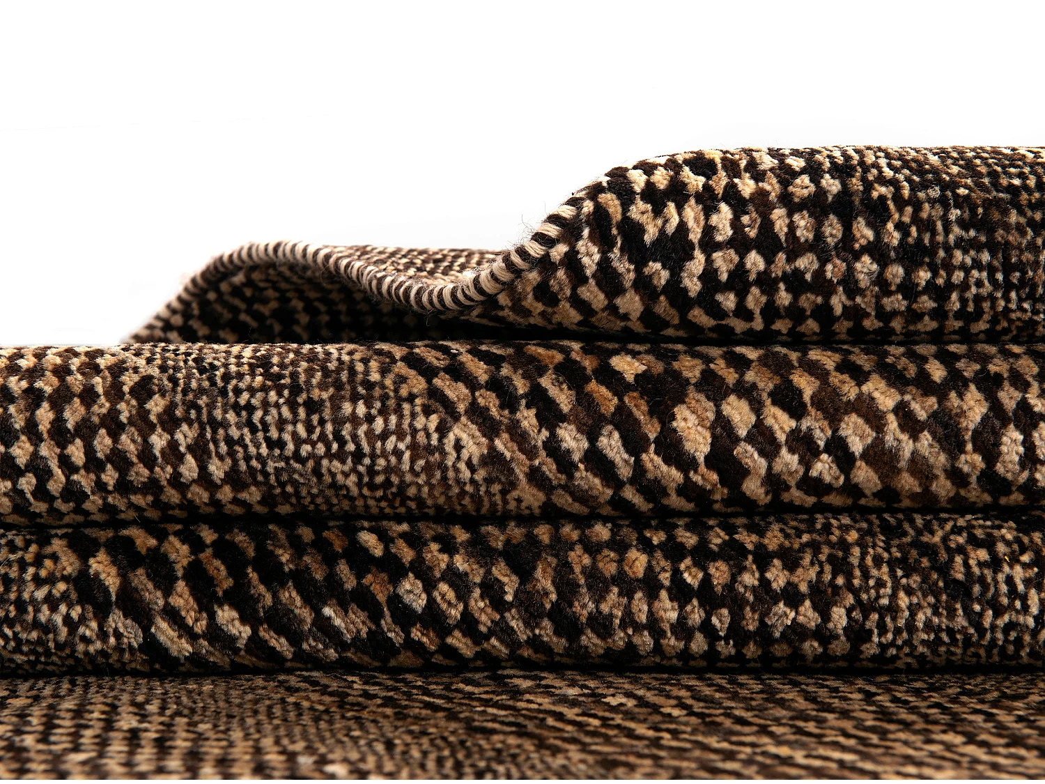 Tapis de laine 169x249 brun Juma