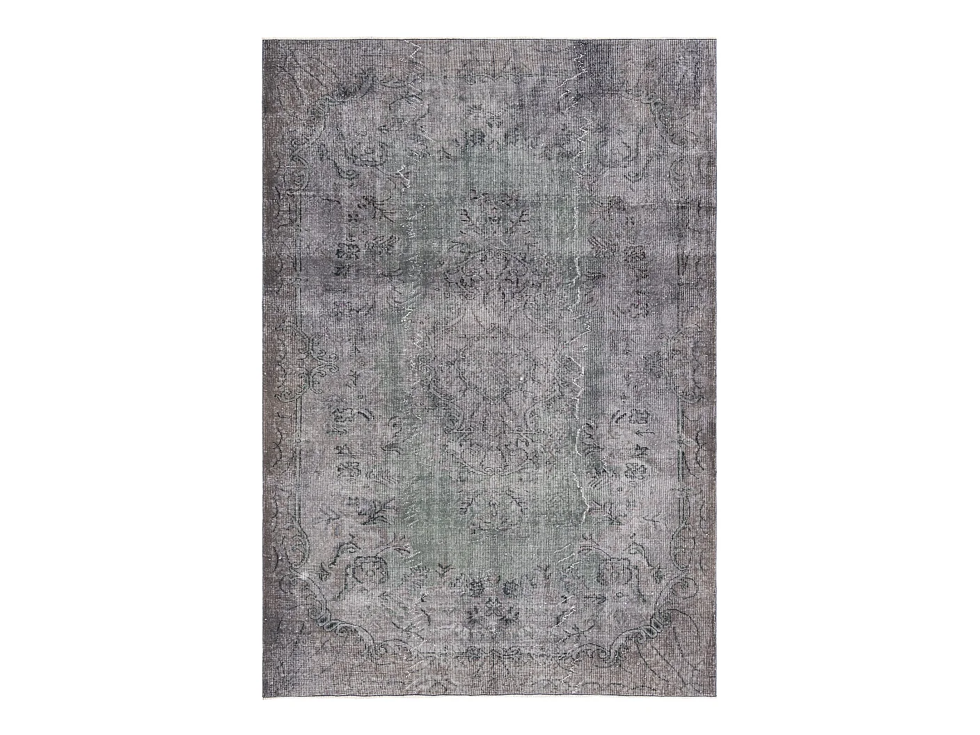 Tapis de laine 175x274 gris Ultra Vintage