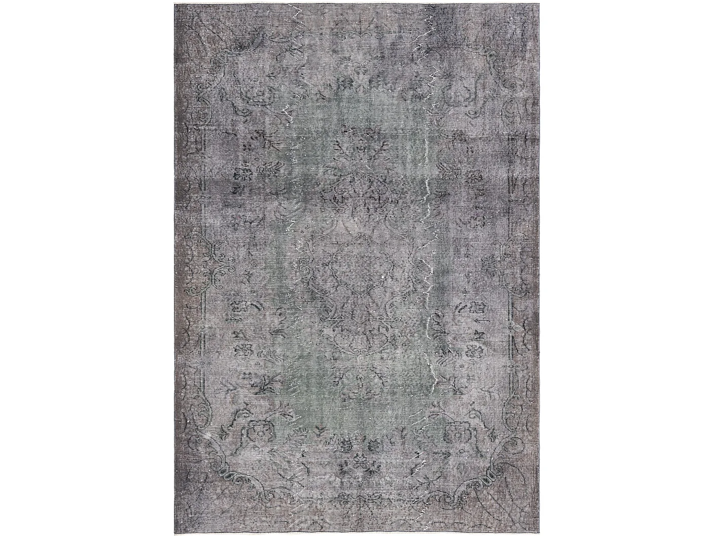 Tapis de laine 175x274 gris Ultra Vintage