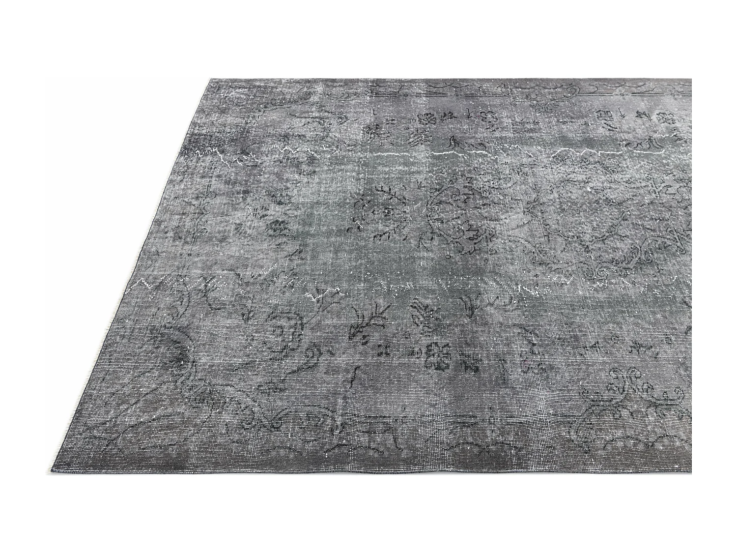 Tapis de laine 175x274 gris Ultra Vintage