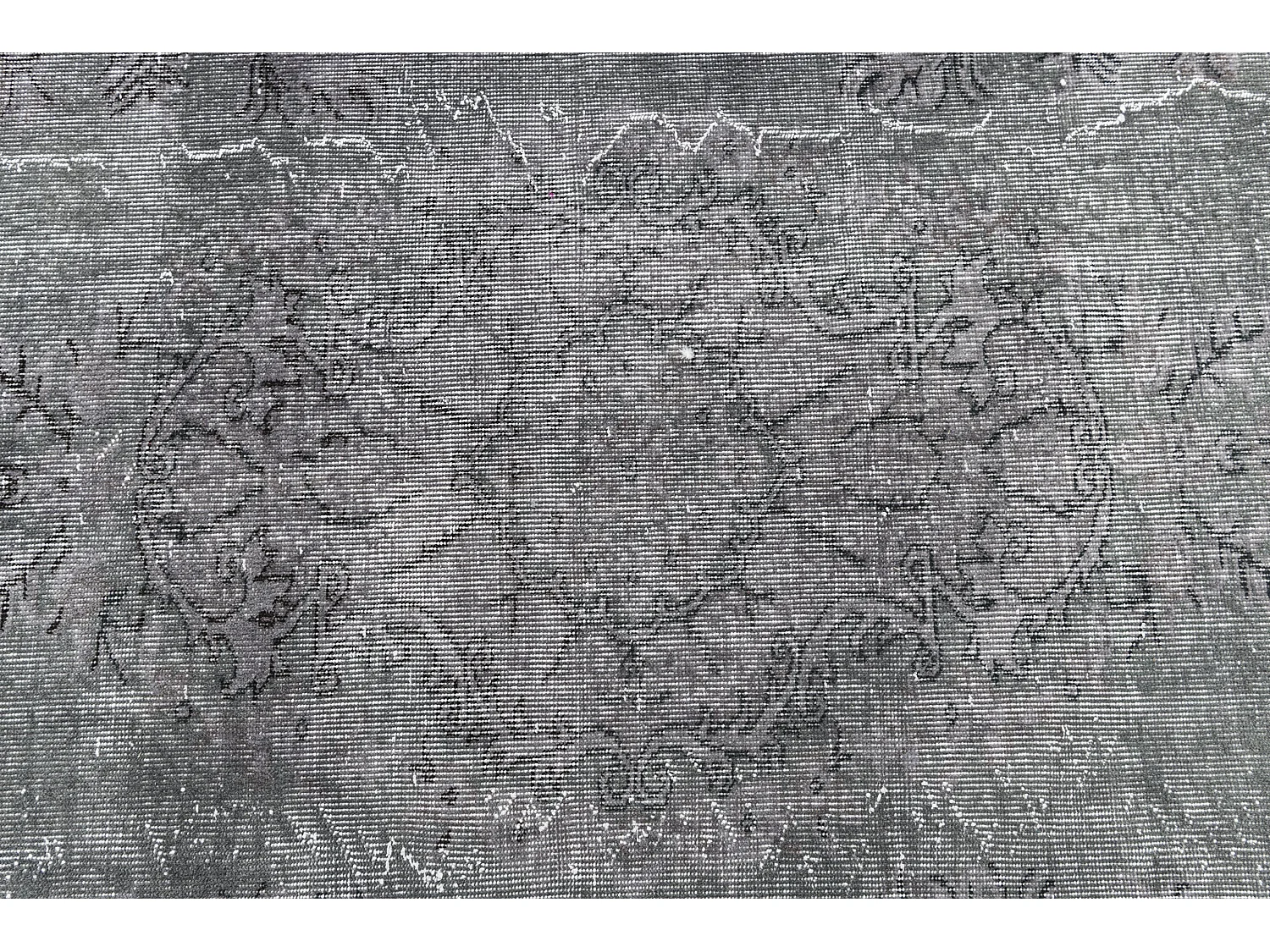 Tapis de laine 175x274 gris Ultra Vintage