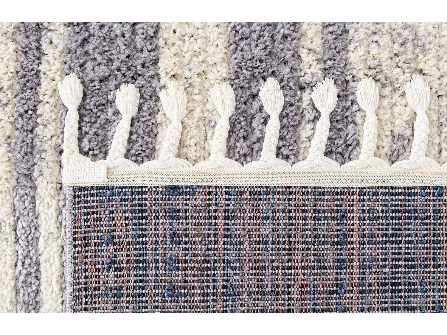 Hoogpolig tapijt 305x80 Beige Frauenfeldnea