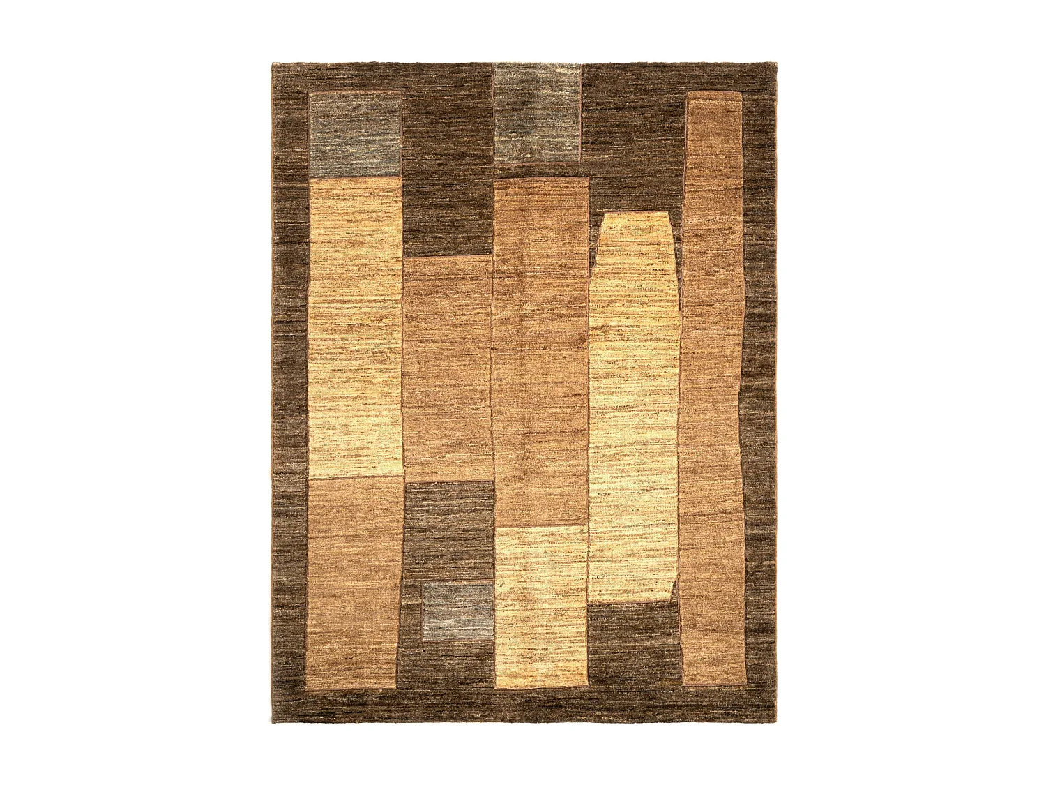 Tapis de laine 151x197 brun Juma