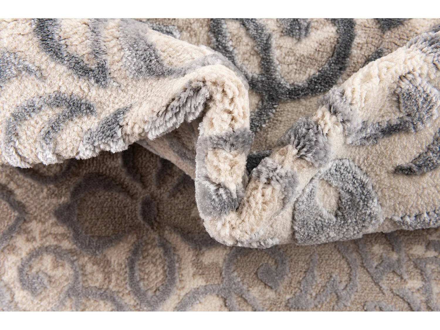 Tapis 215x305 gris Bern Clouds