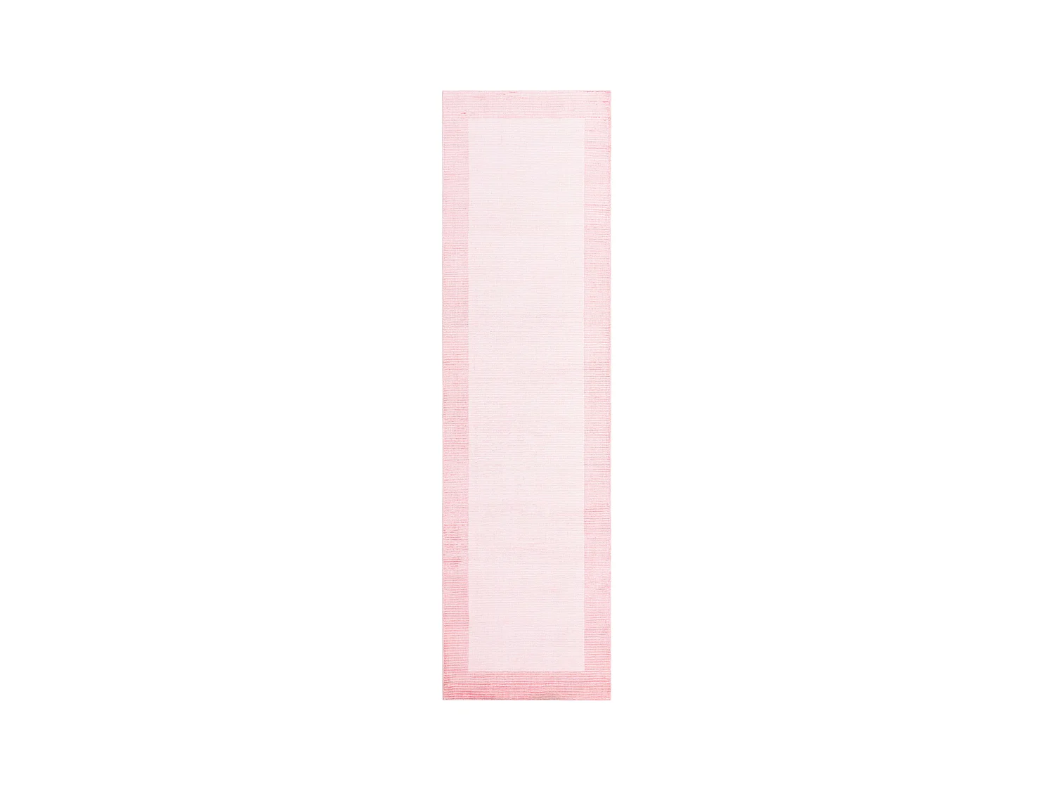 Tapis de couloir en laine 81x302 rose Darya