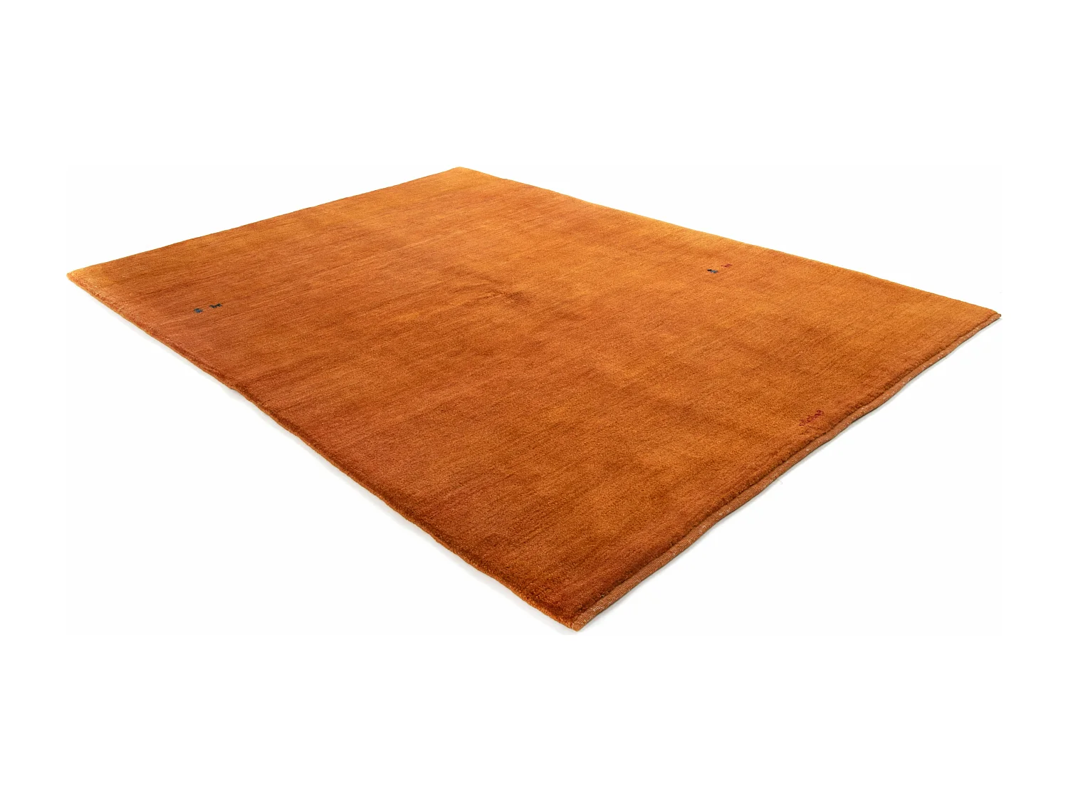 Tapis de laine 174x234 orange Gabbeh