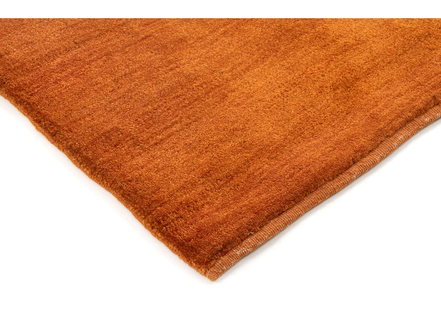 Tapis de laine 174x234 orange Gabbeh