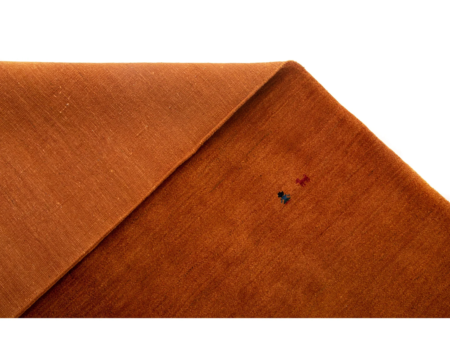 Tapis de laine 174x234 orange Gabbeh