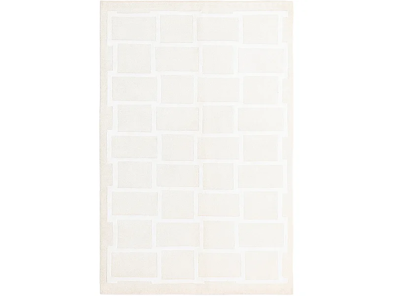 Wollteppich 119x183 Beige Darya