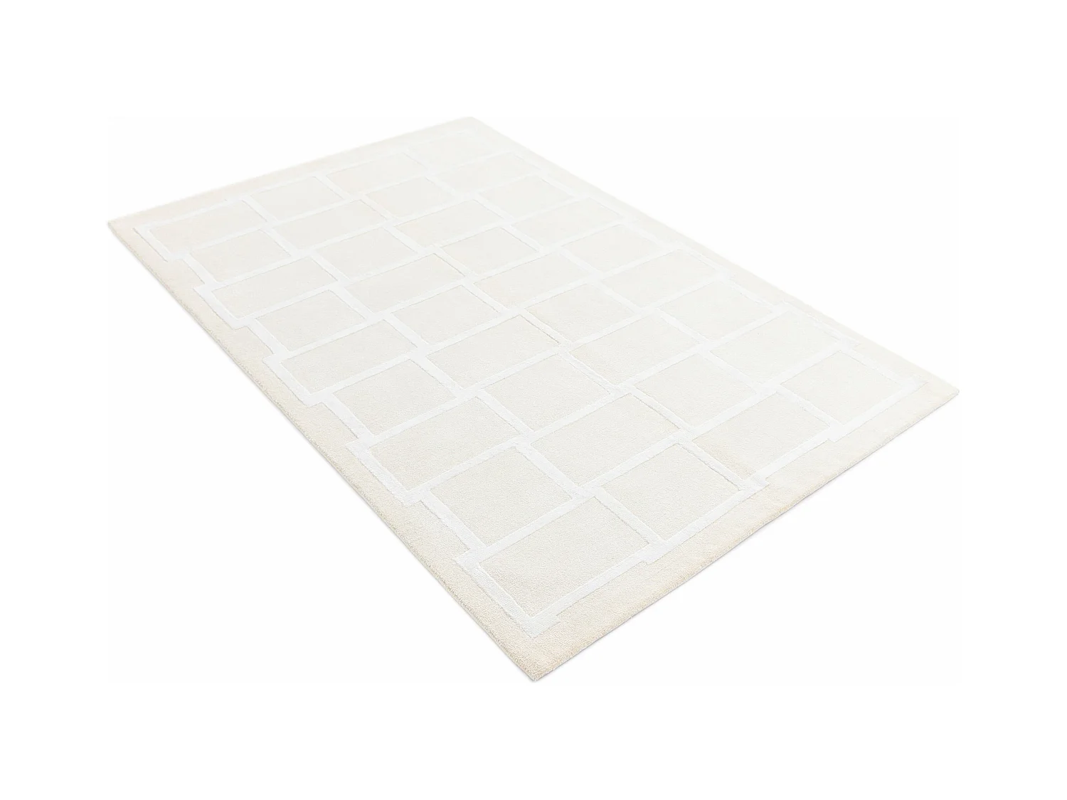 Wollteppich 119x183 Beige Darya