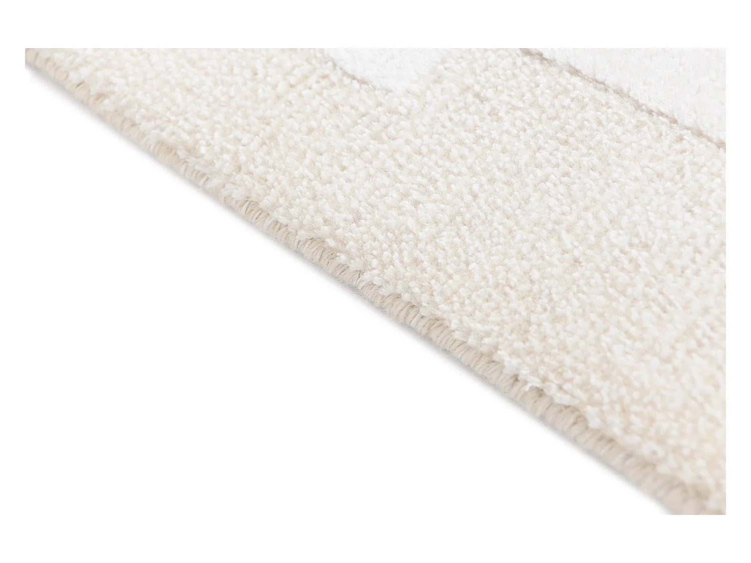 Wollteppich 119x183 Beige Darya