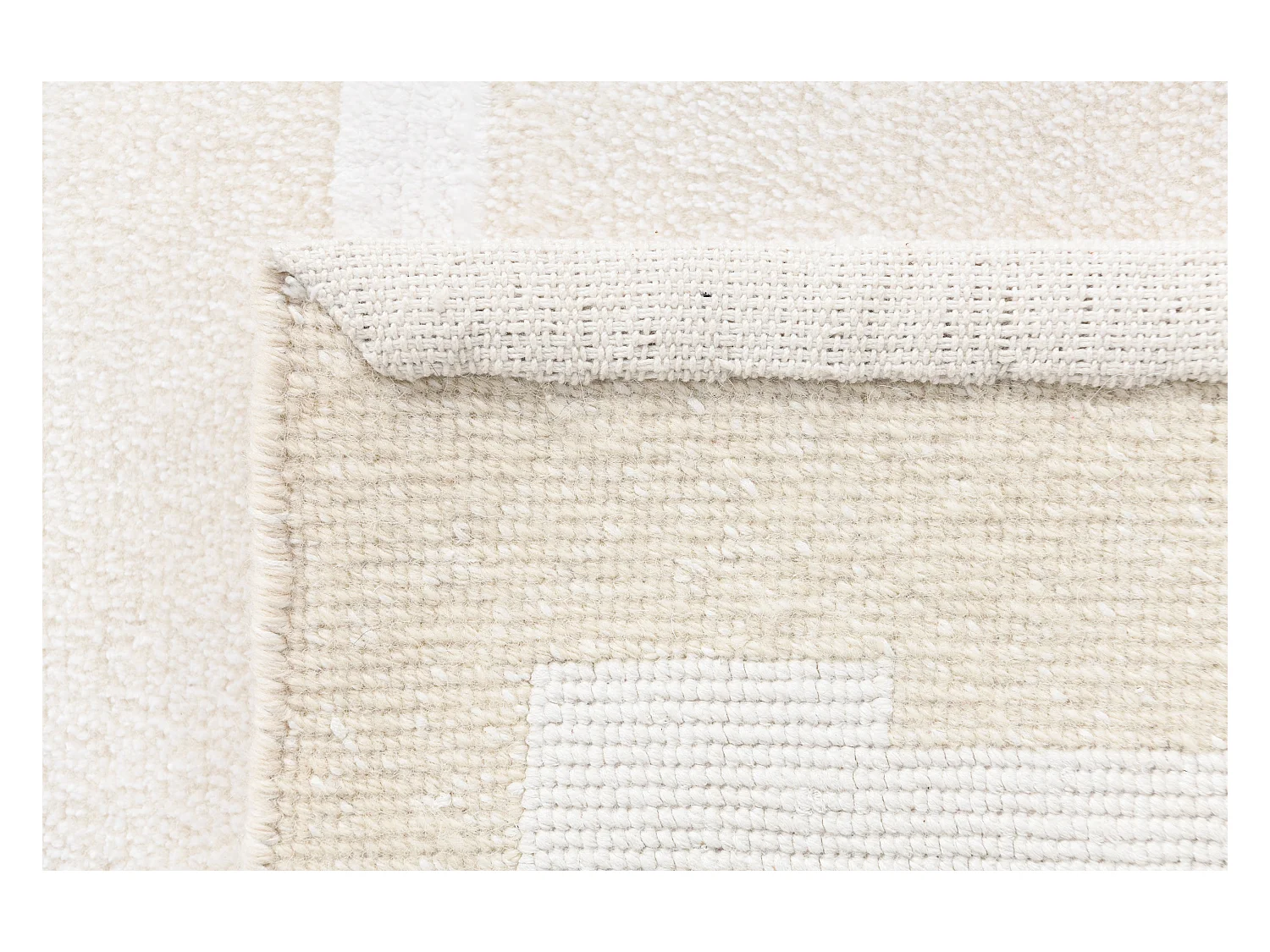 Wollteppich 119x183 Beige Darya