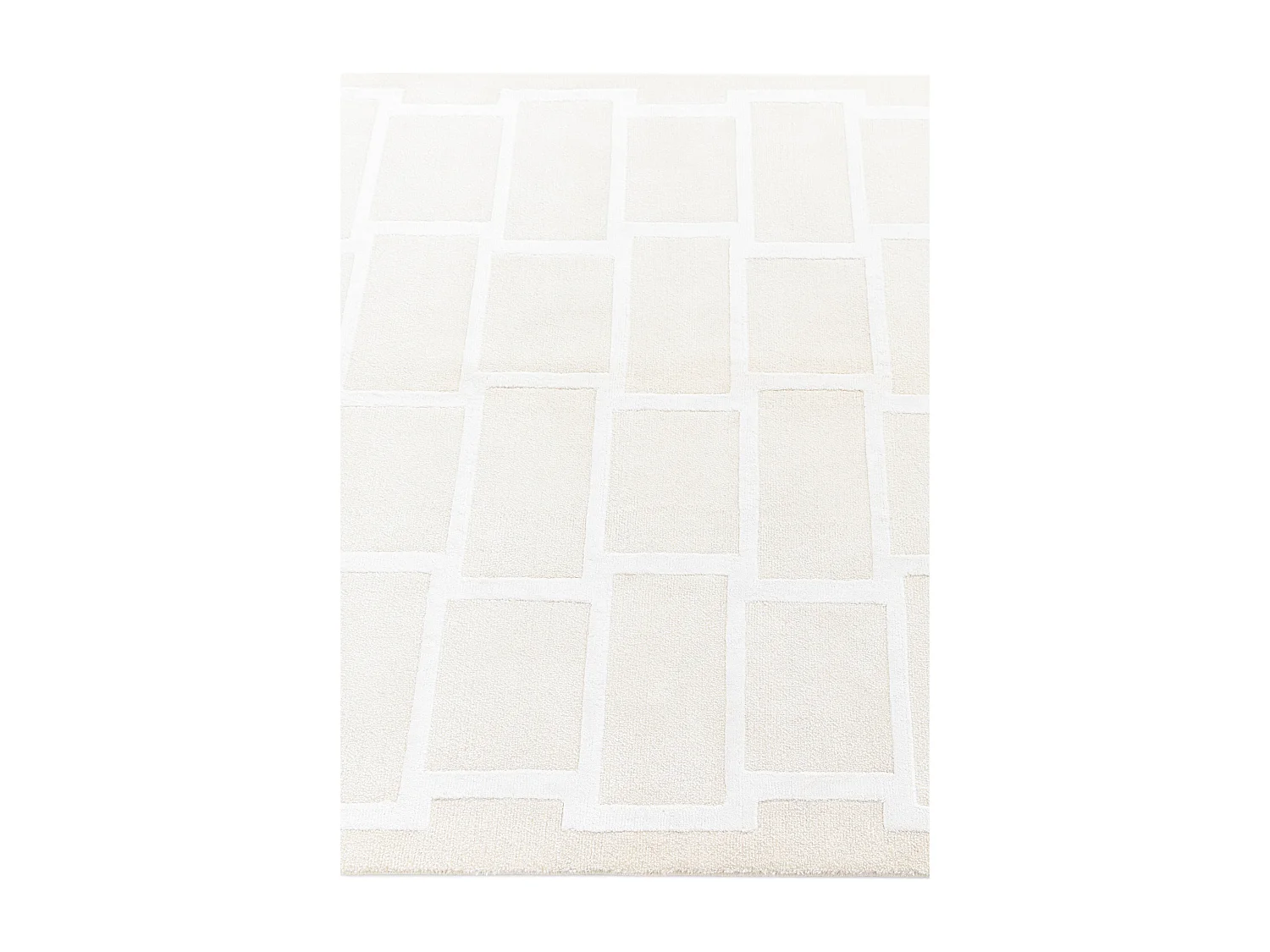 Tapis de laine 119x183 beige Darya