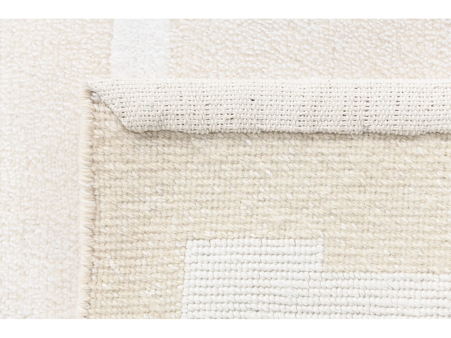 Tapis de laine 119x183 beige Darya