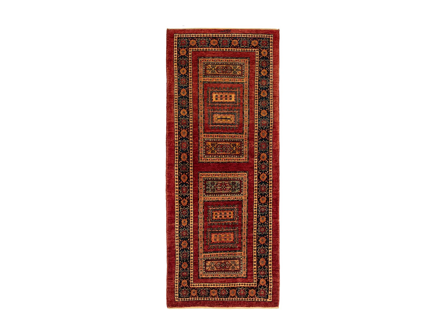Tapis de couloir en laine 83x205 rouge Kashkuli