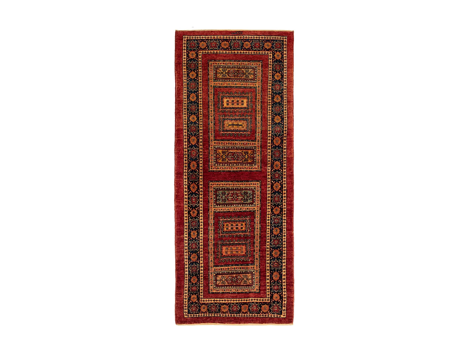 Tapis de couloir en laine 83x205 rouge Kashkuli