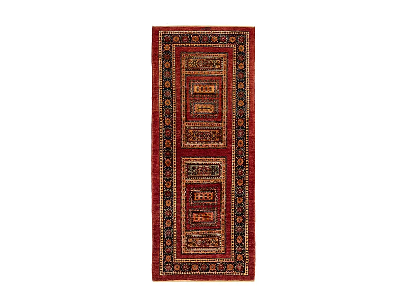 Tapis de couloir en laine 83x205 rouge Kashkuli