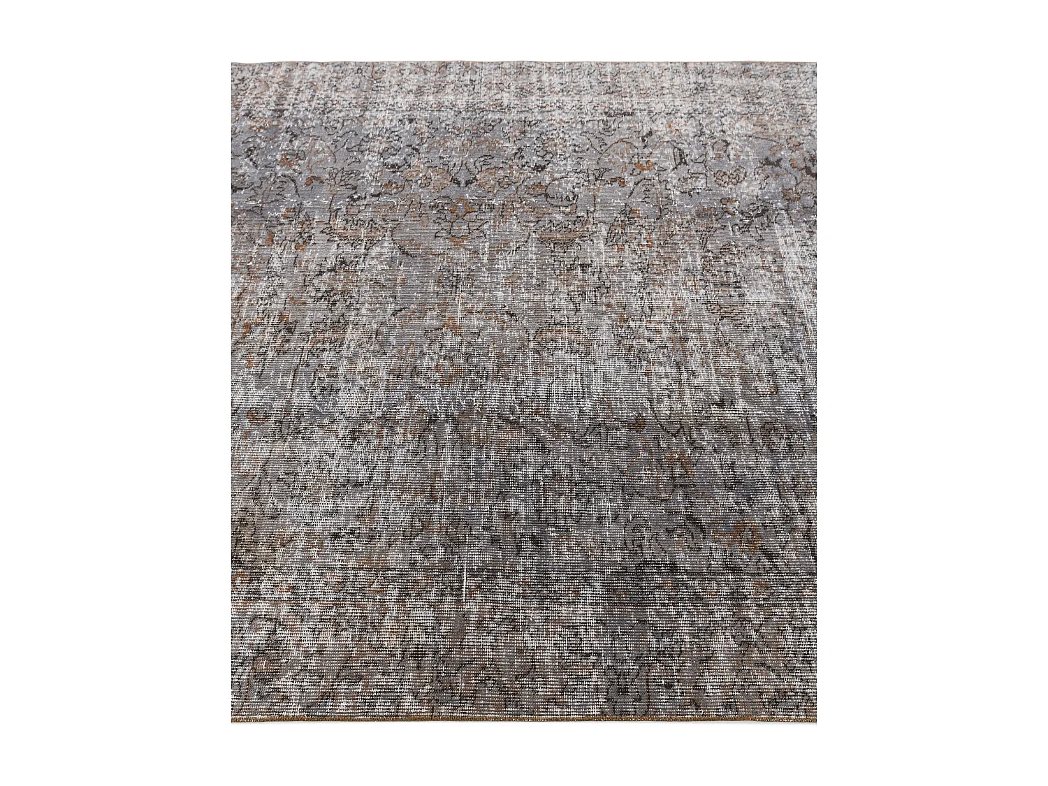 Tapis de laine 155x244 gris Ultra Vintage