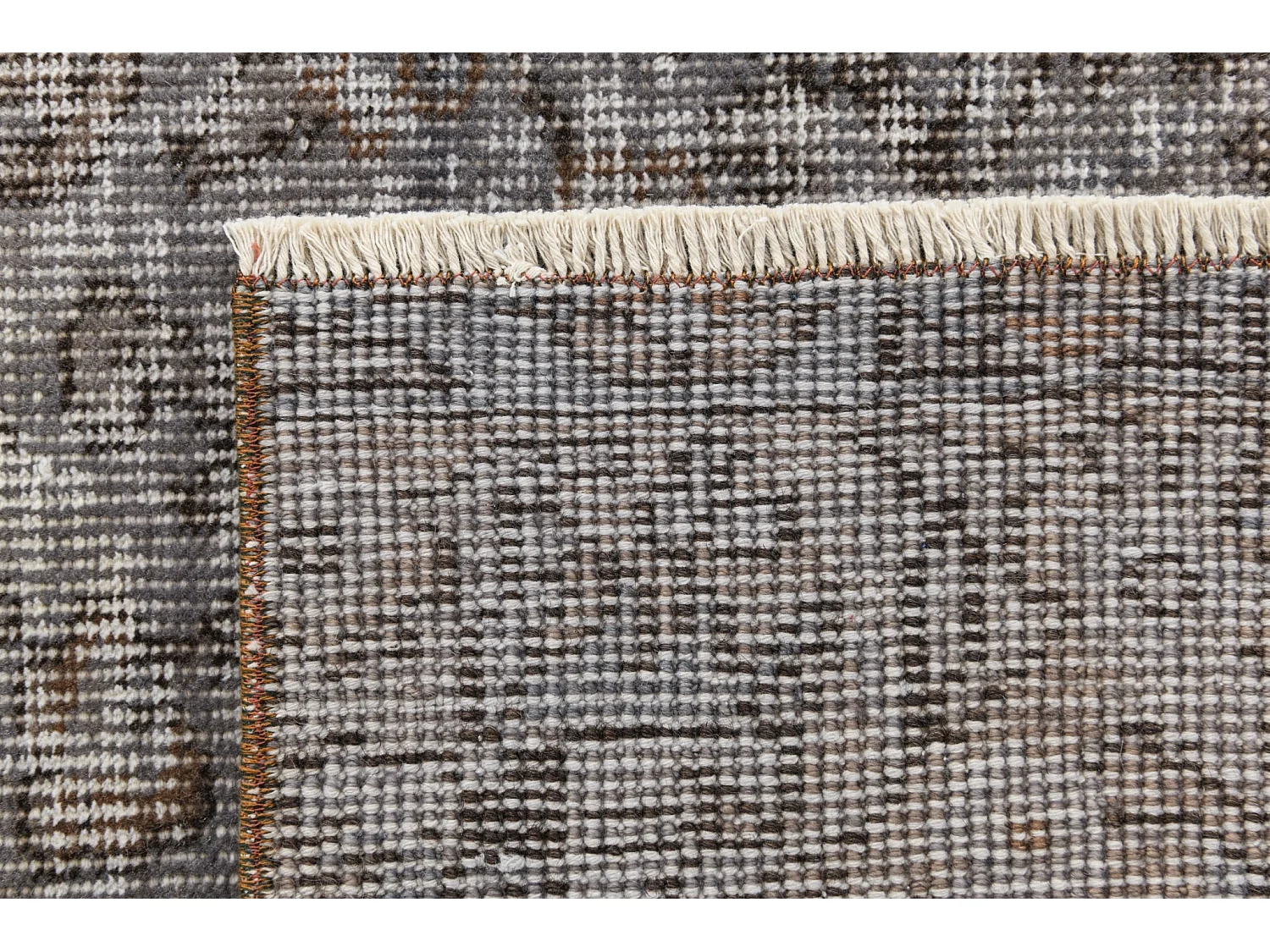 Tapis de laine 155x244 gris Ultra Vintage