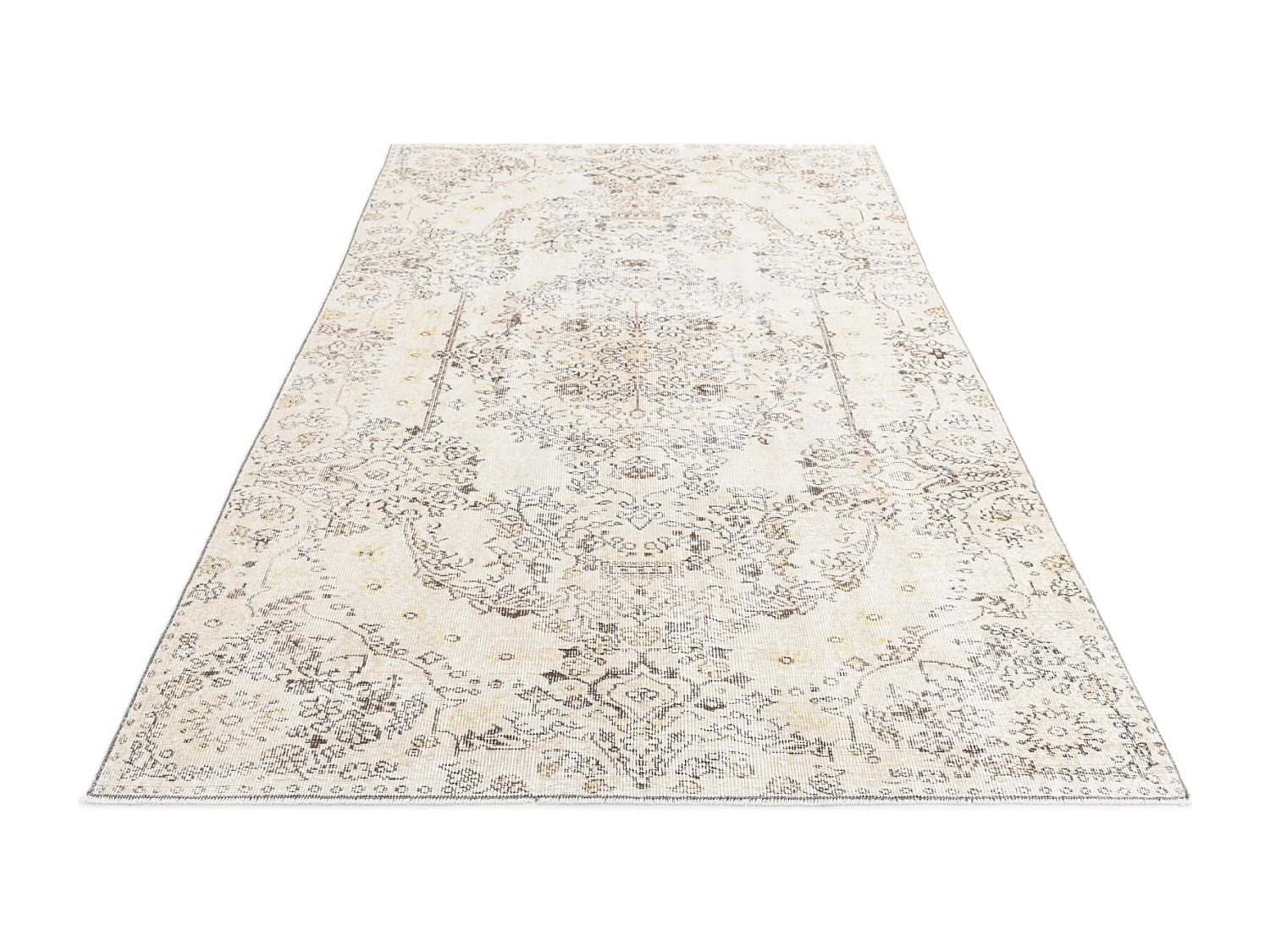 Tapis de laine 163x272 beige Ultra Vintage