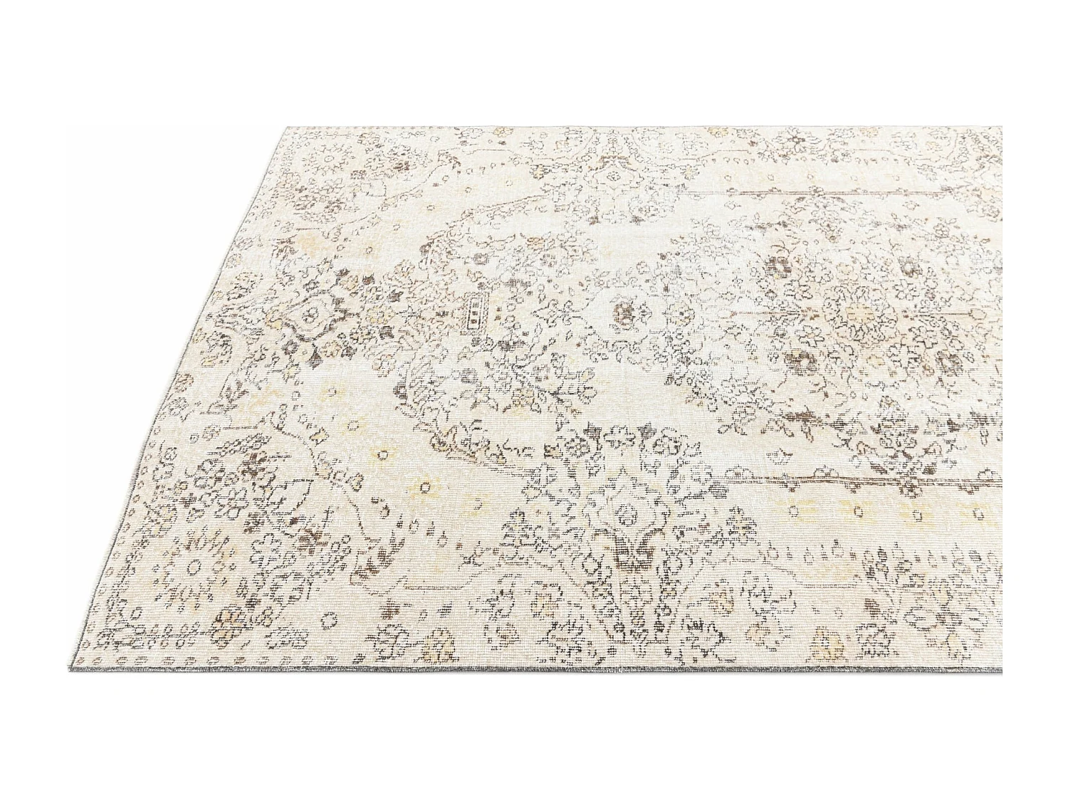 Tapis de laine 163x272 beige Ultra Vintage