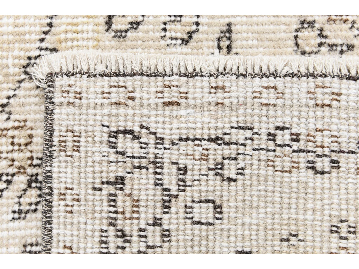 Tapis de laine 163x272 beige Ultra Vintage