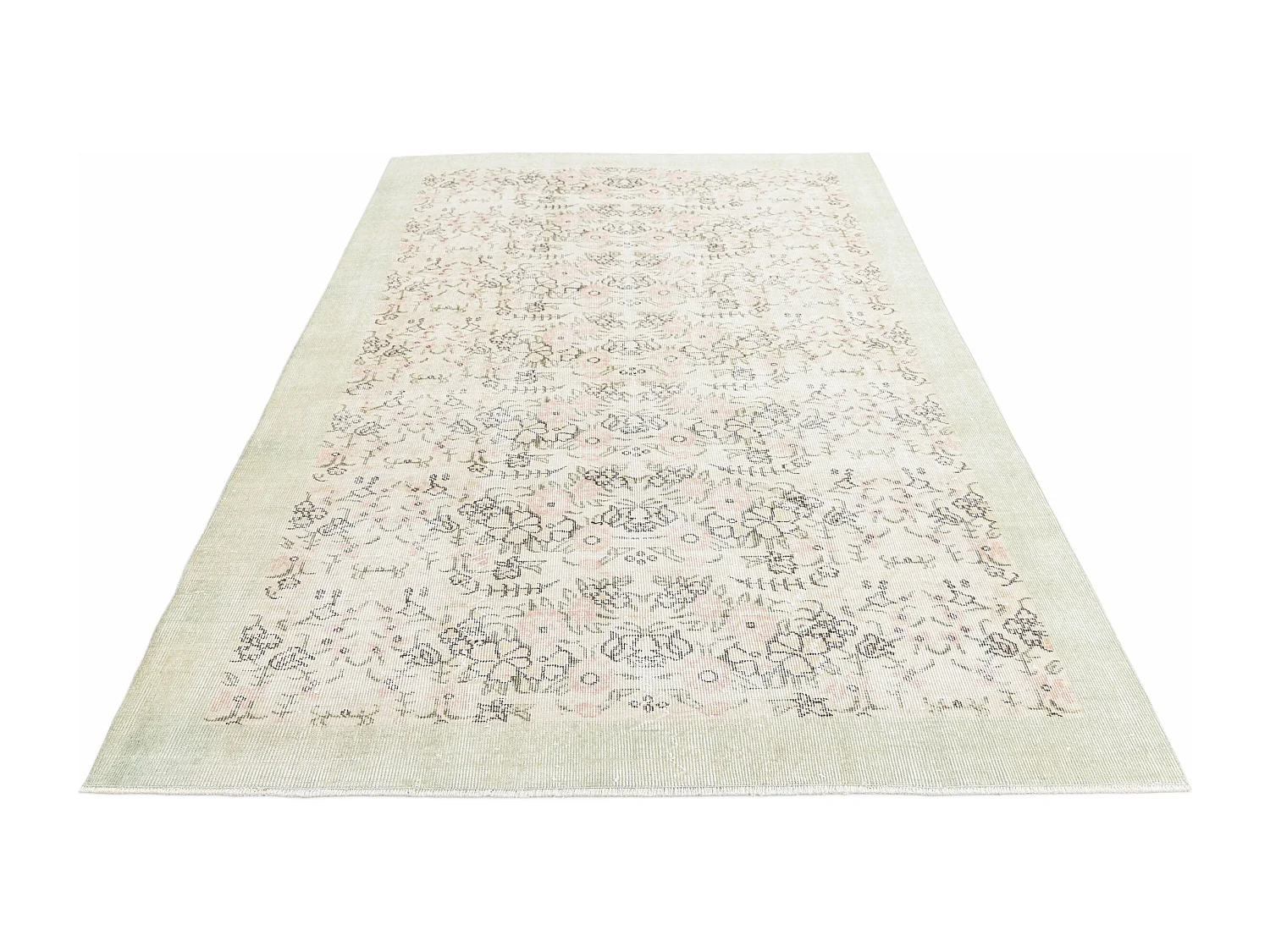 Wollteppich 165x272 Beige Ultra Vintage