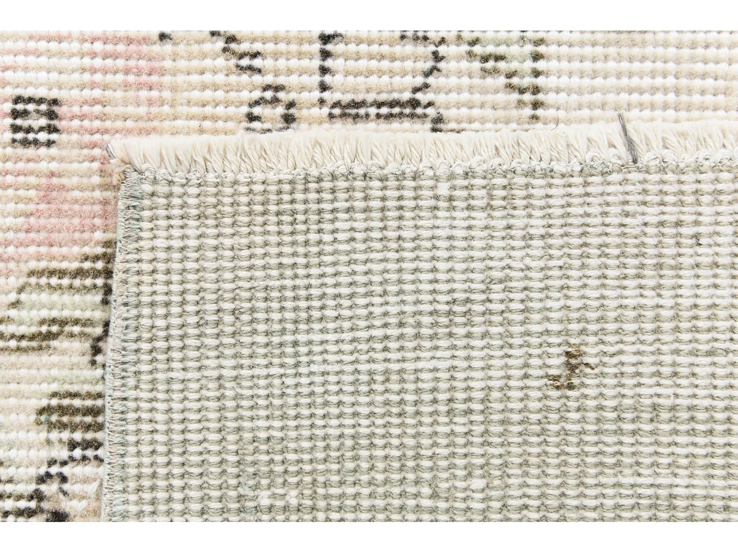 Tapis de laine 165x272 beige Ultra Vintage