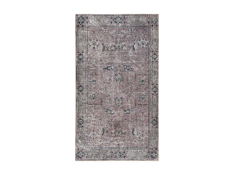 Wollteppich 122x221 Grau Ultra Vintage