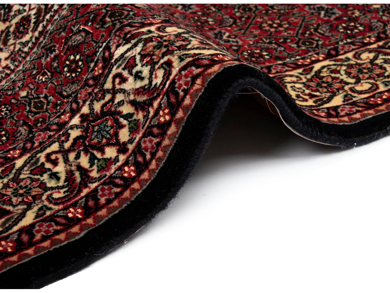 Loper-Woltapijt 355x86 Rood Bidjar