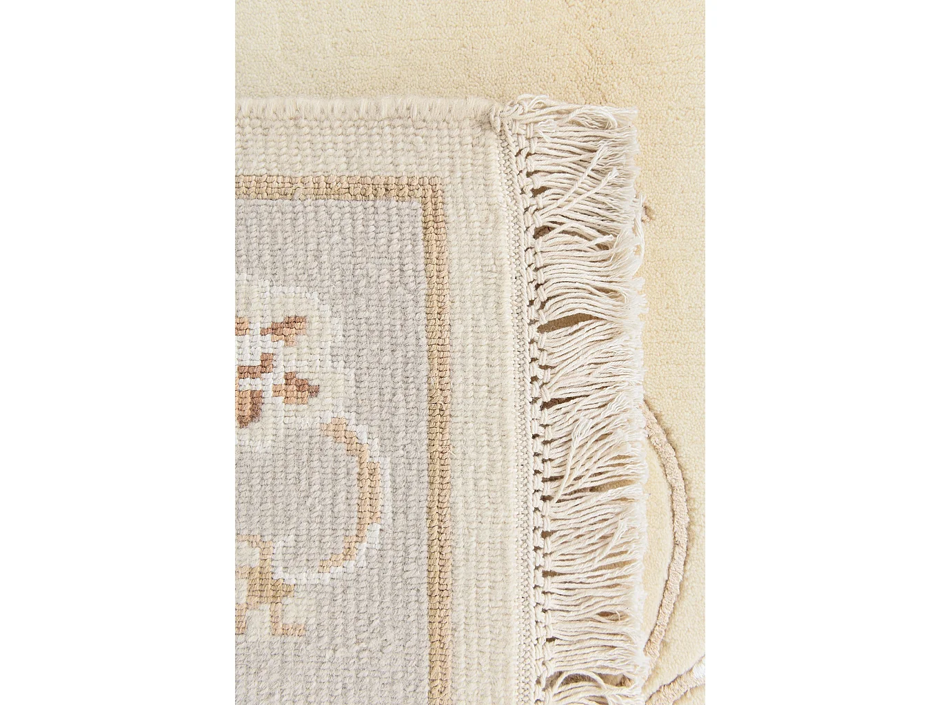 Tappeto in lana 150x201 beige Darya