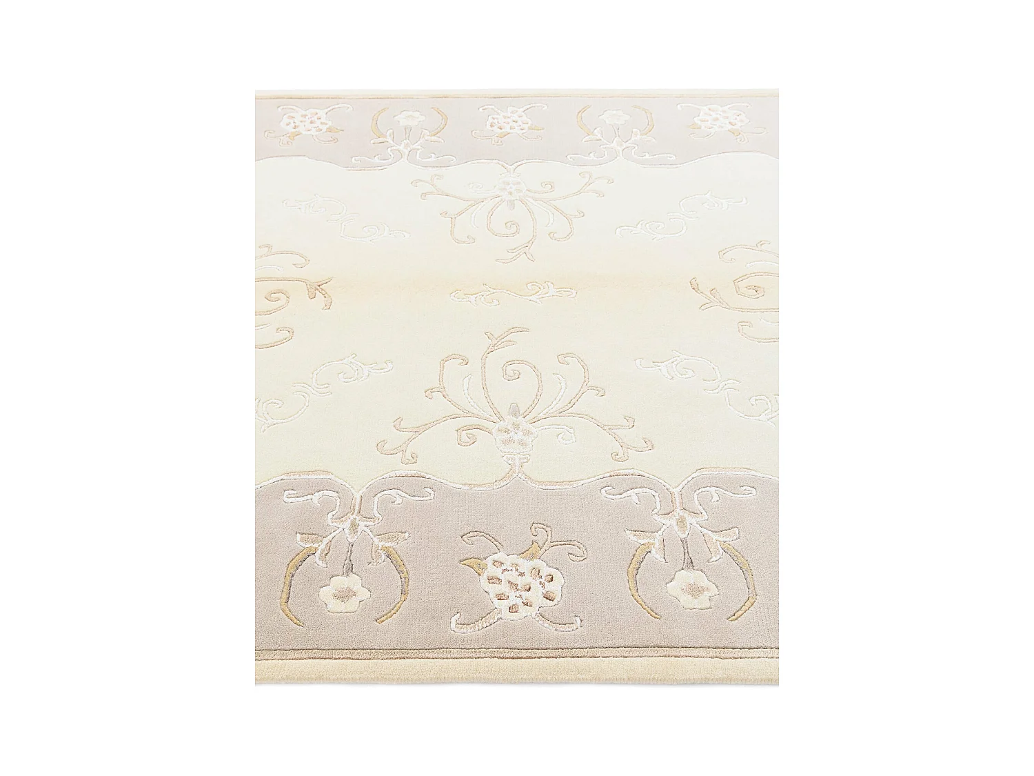 Wollteppich 150x201 Beige Darya