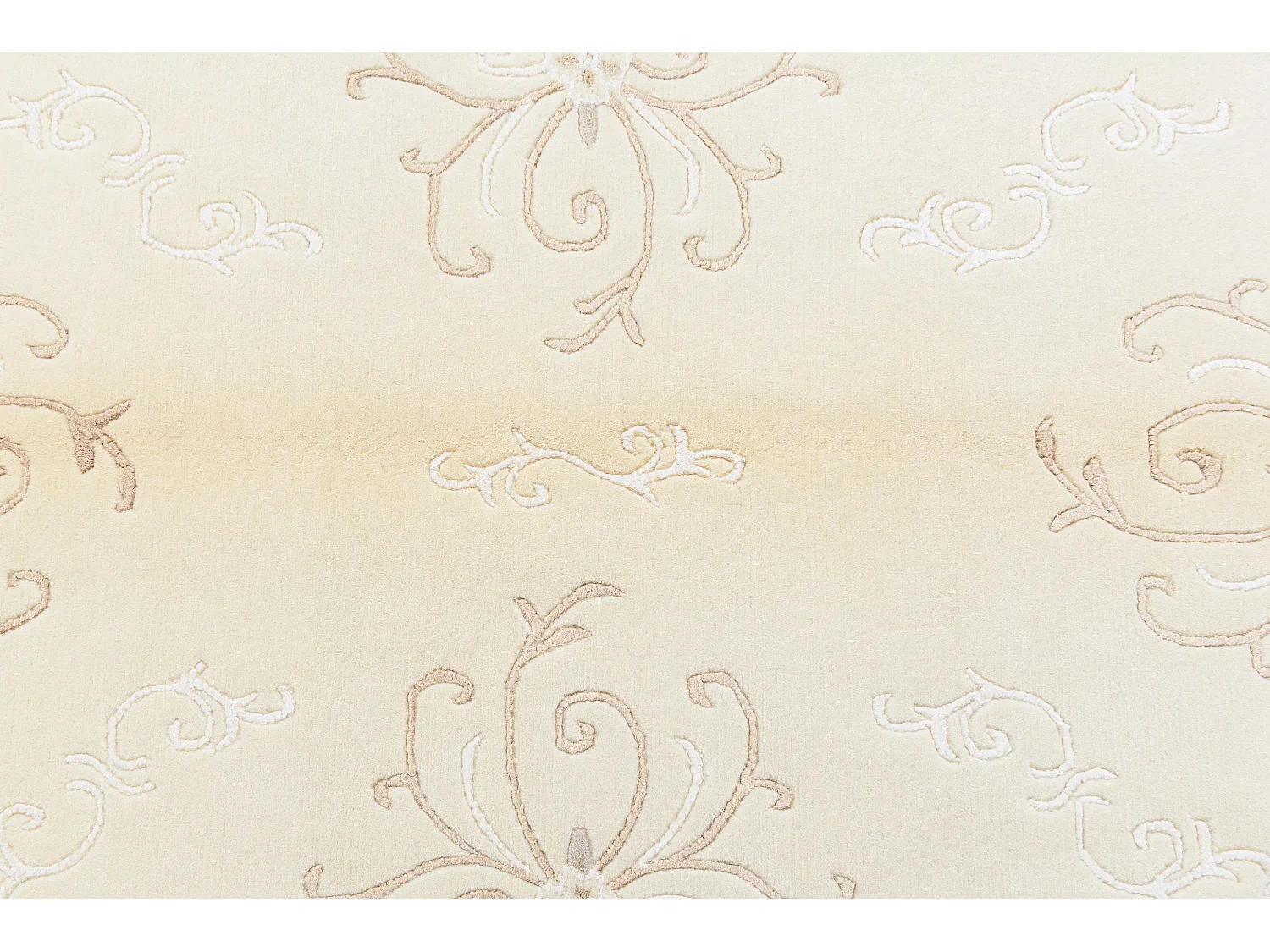 Tapis de laine 150x201 beige Darya