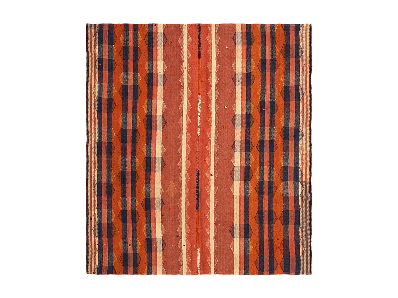 Tappeto in lana 145x160 rosso Jajim