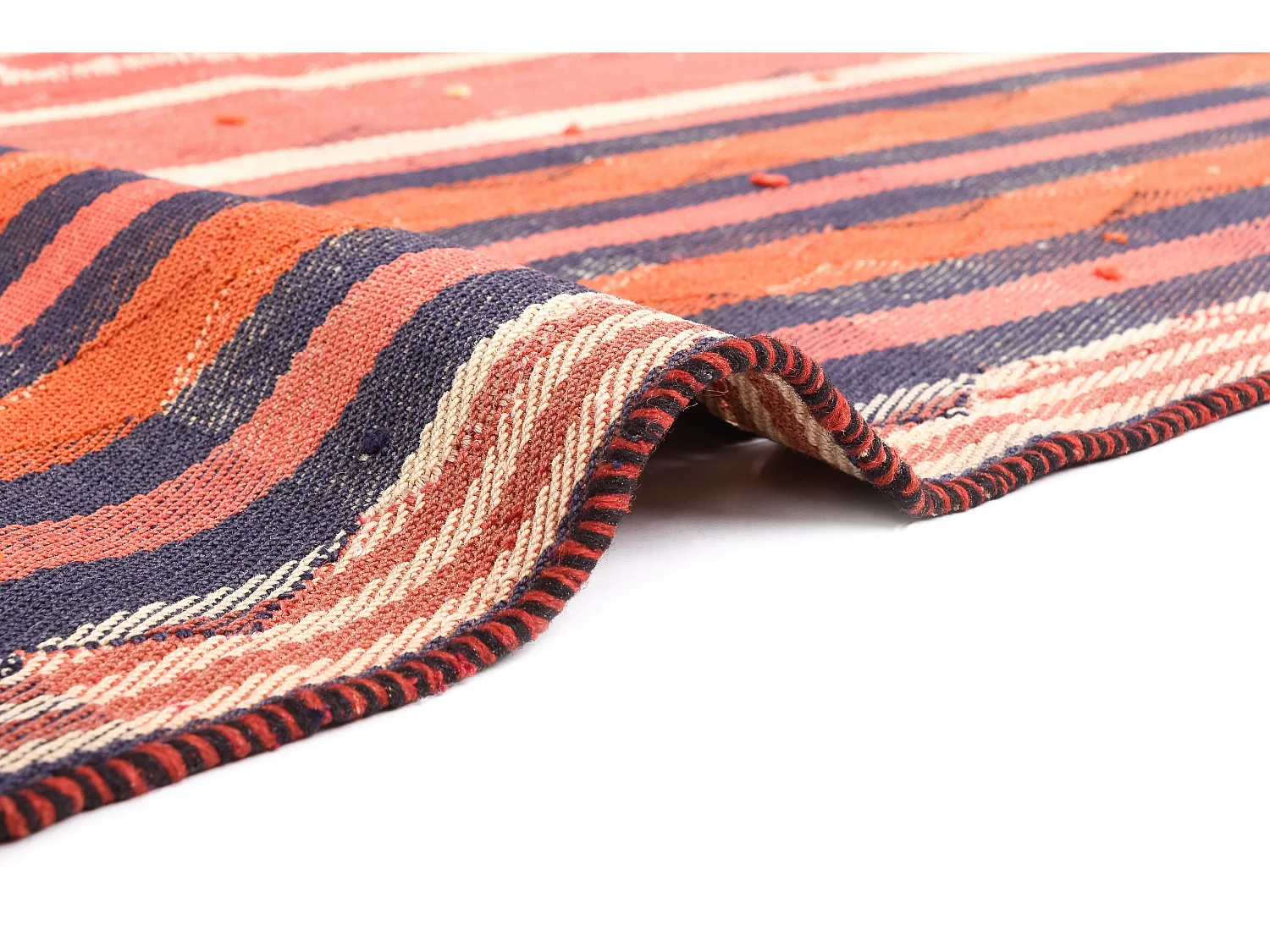 Wollteppich 145x160 Rot Jajim