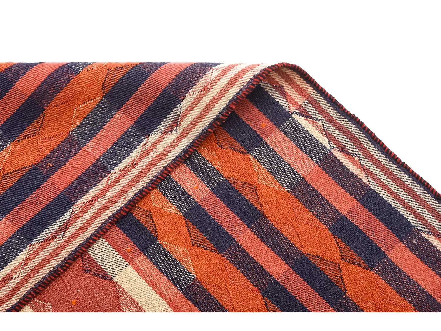 Wollteppich 145x160 Rot Jajim