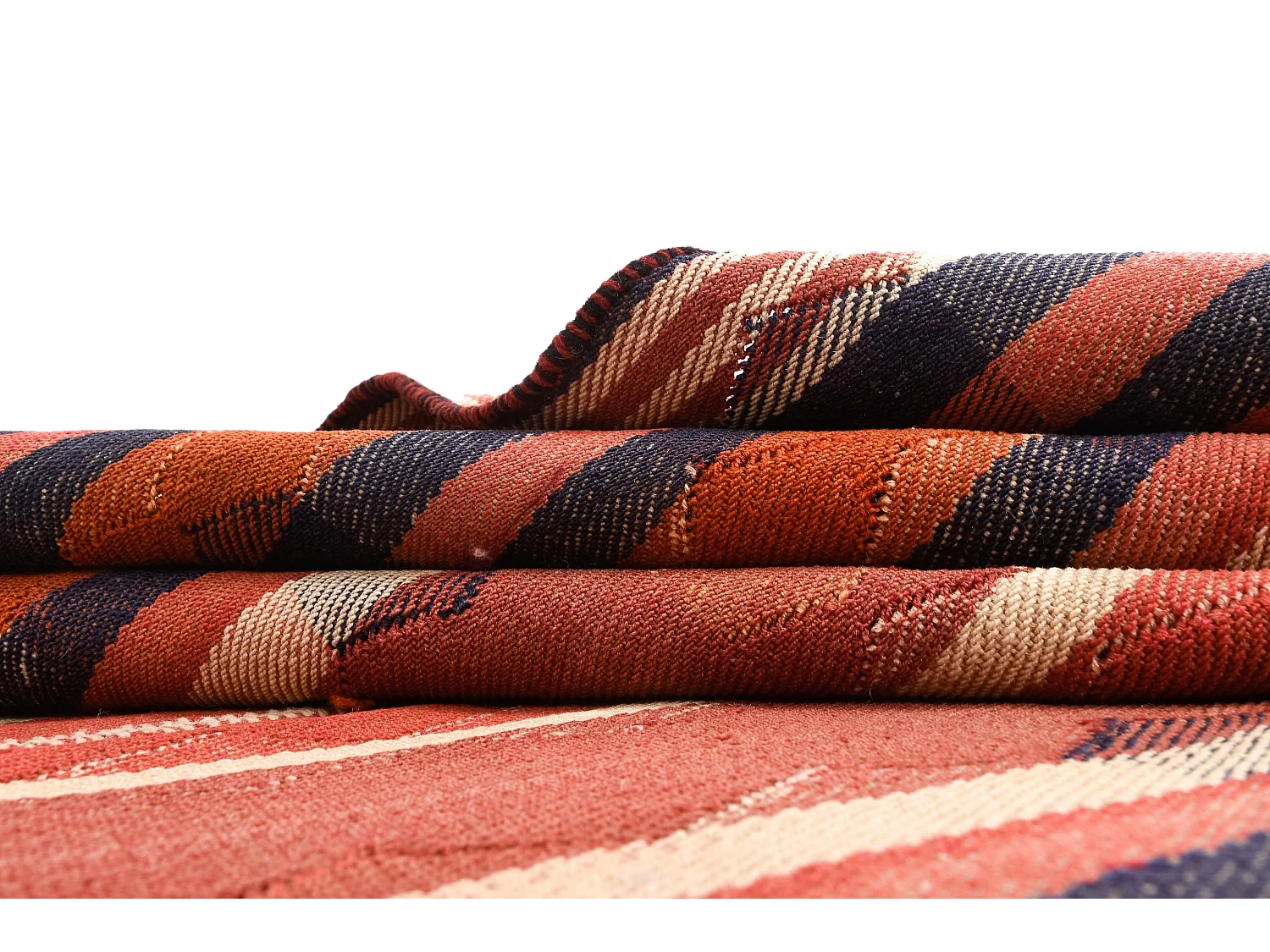 Tapis de laine 145x160 rouge Jajim