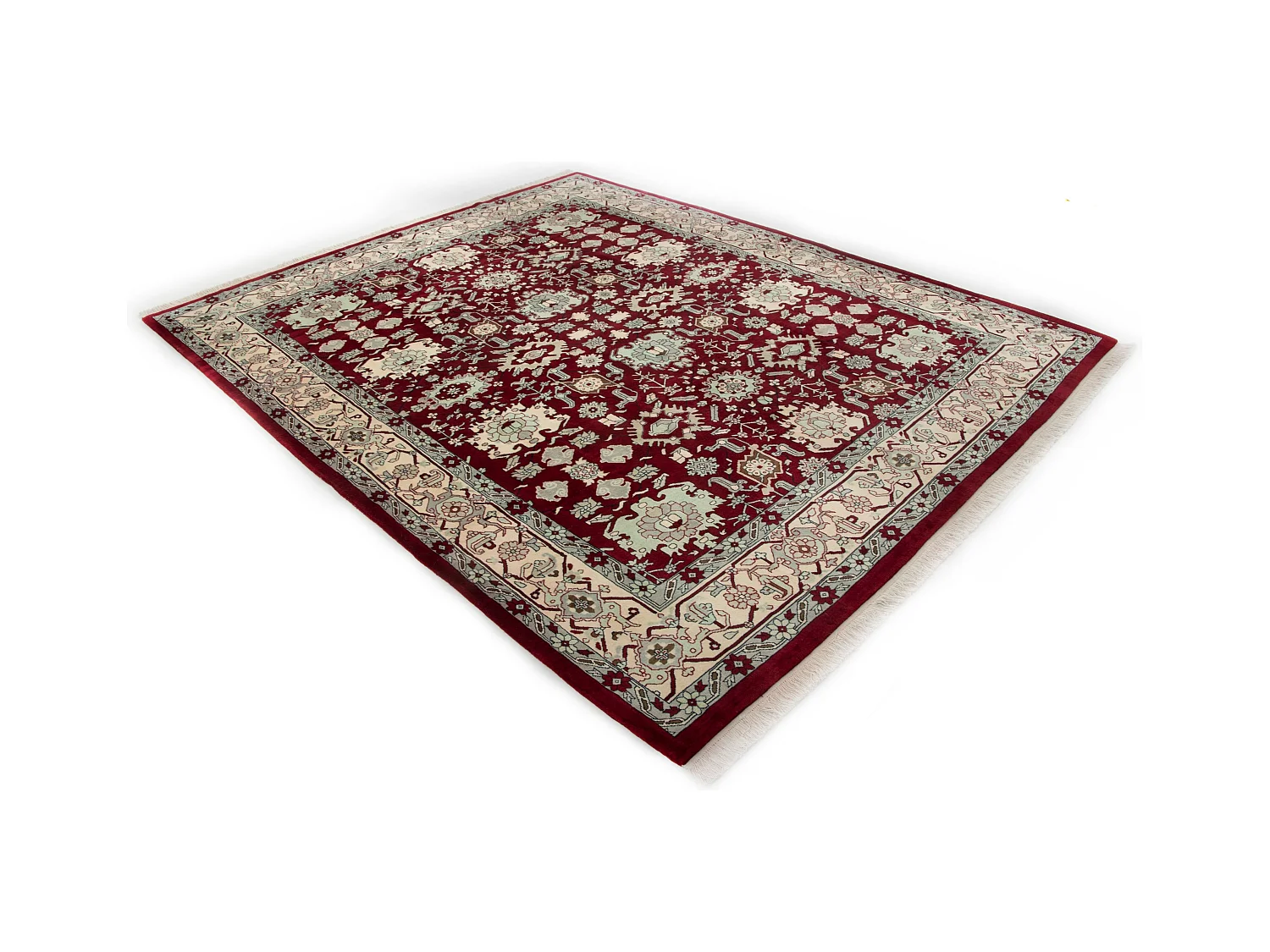 Wollteppich 250x310 Rot Tabriz