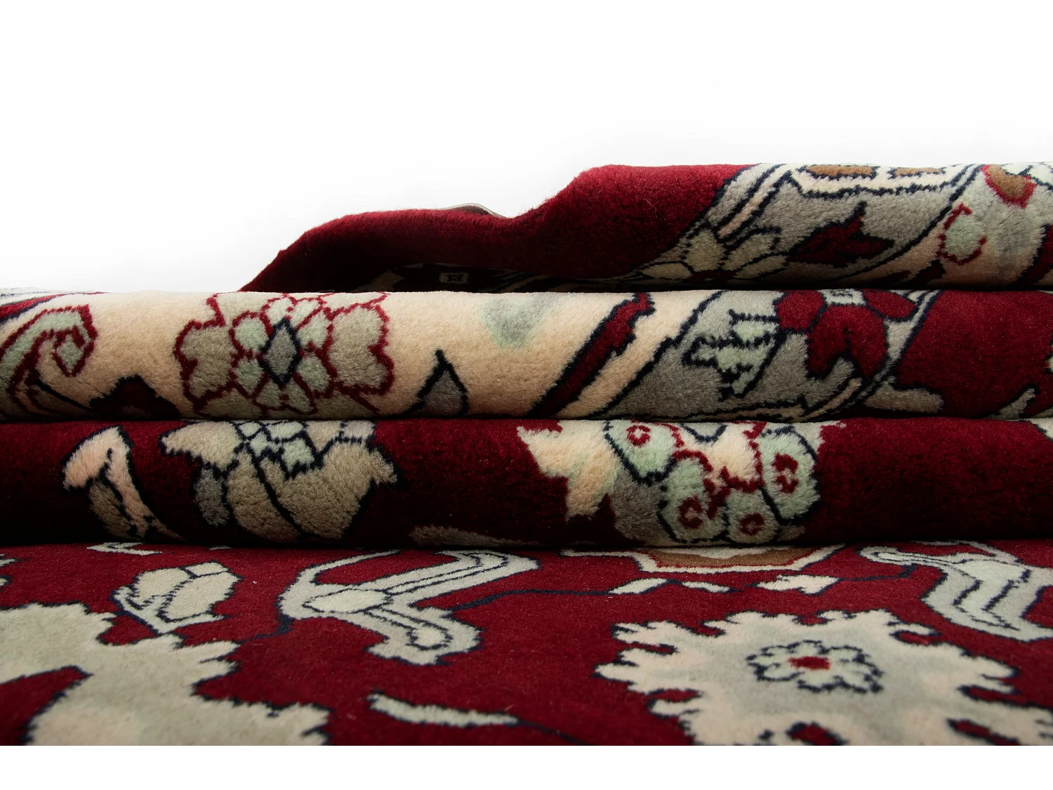 Wollteppich 250x310 Rot Tabriz