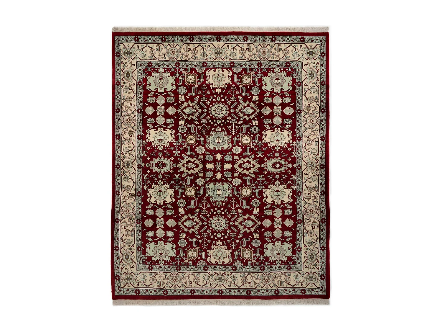 Wollteppich 250x310 Rot Tabriz