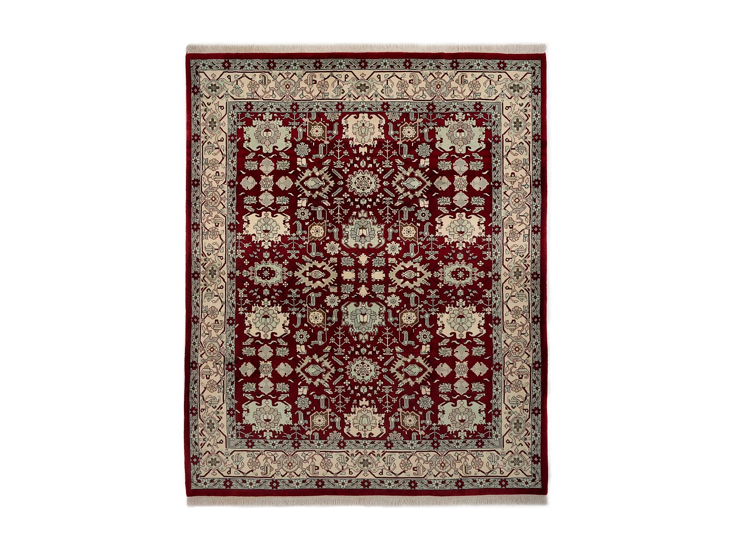 Wollteppich 250x310 Rot Tabriz