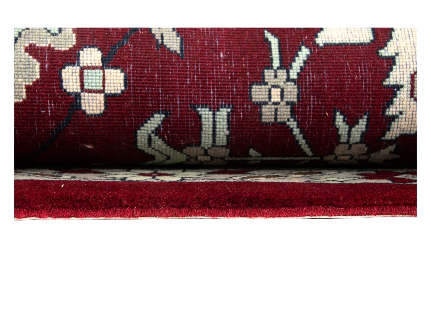 Tapis de laine 250x310 rouge Tabriz