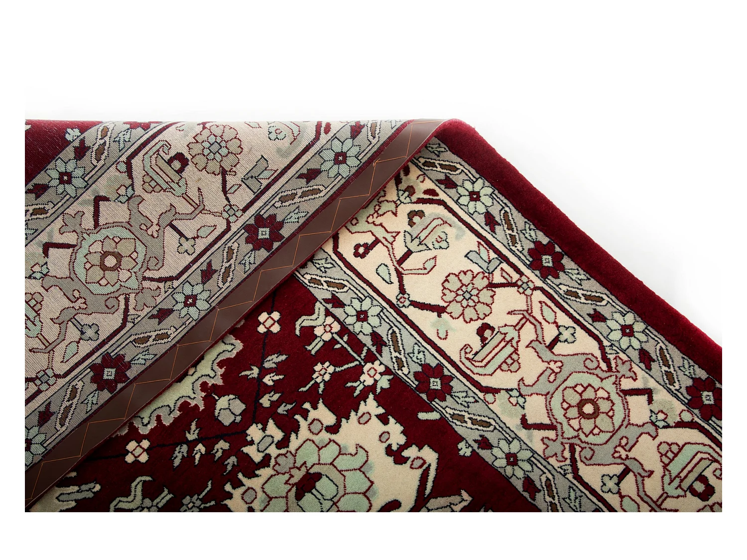 Tapis de laine 250x310 rouge Tabriz