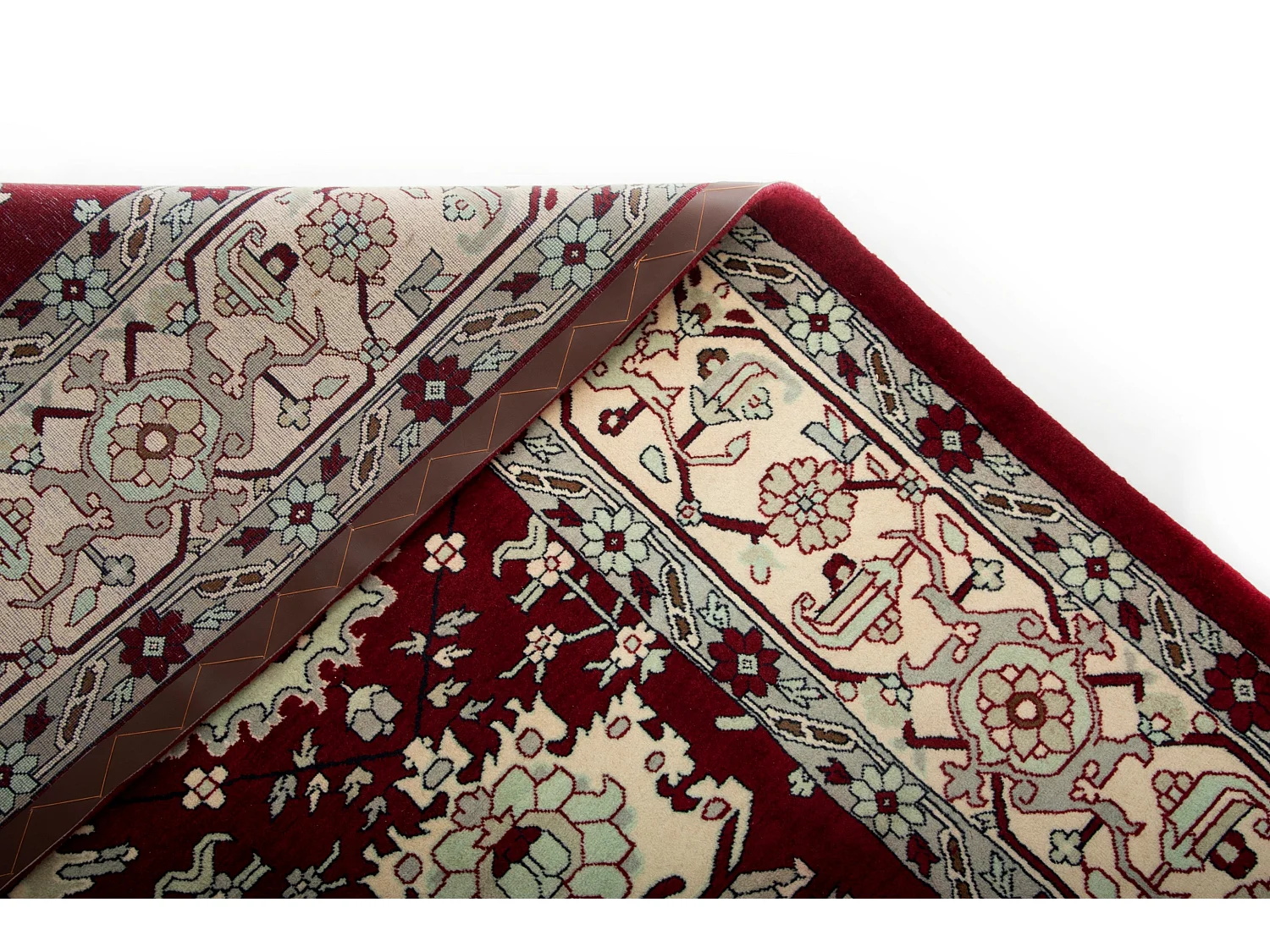Tapis de laine 250x310 rouge Tabriz