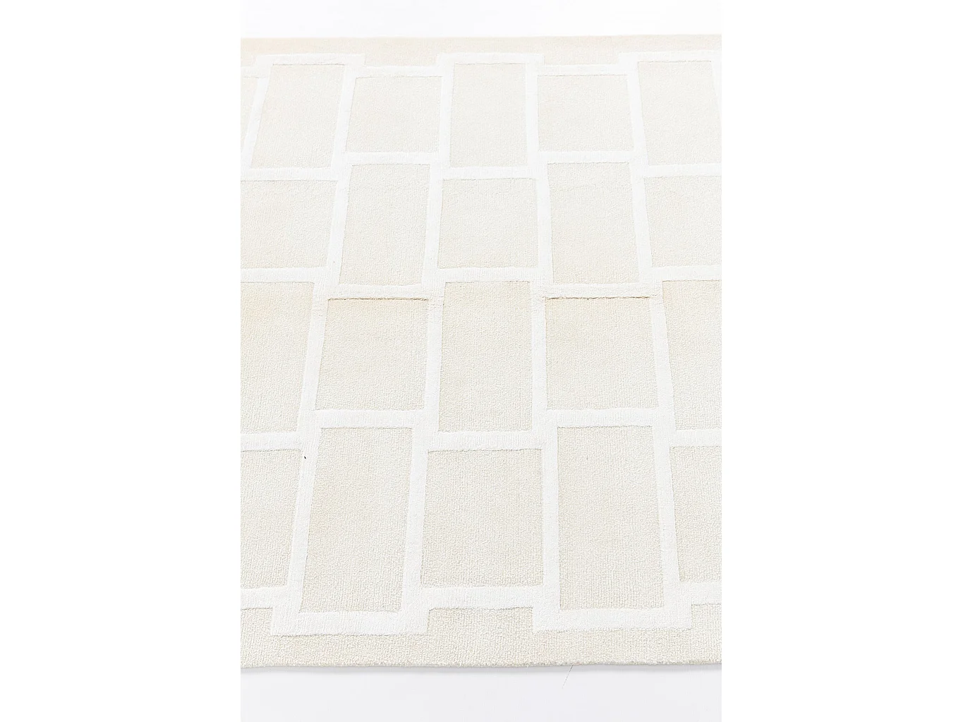 Wollteppich 119x180 Beige Darya