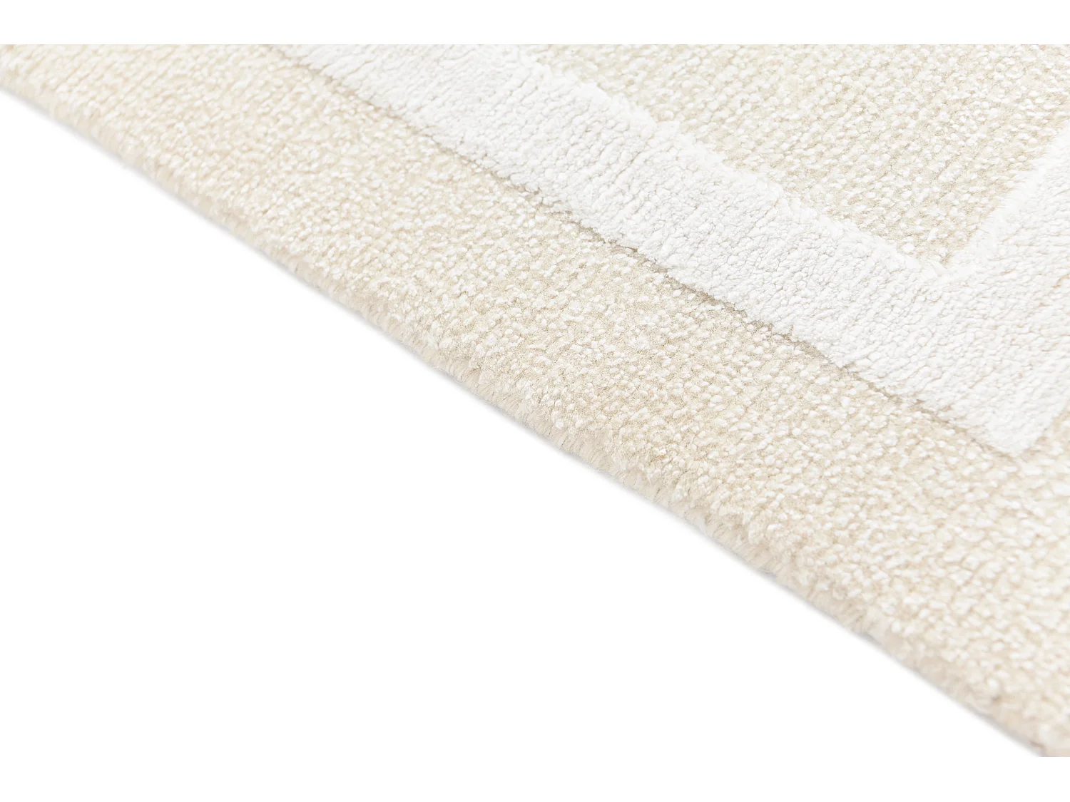 Tapis de laine 119x180 beige Darya