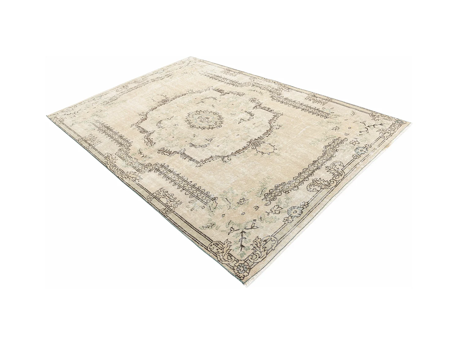 Tappeto in lana 160x239 marrone Ultra Vintage