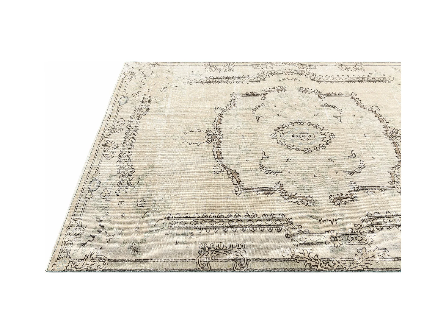 Tappeto in lana 160x239 marrone Ultra Vintage