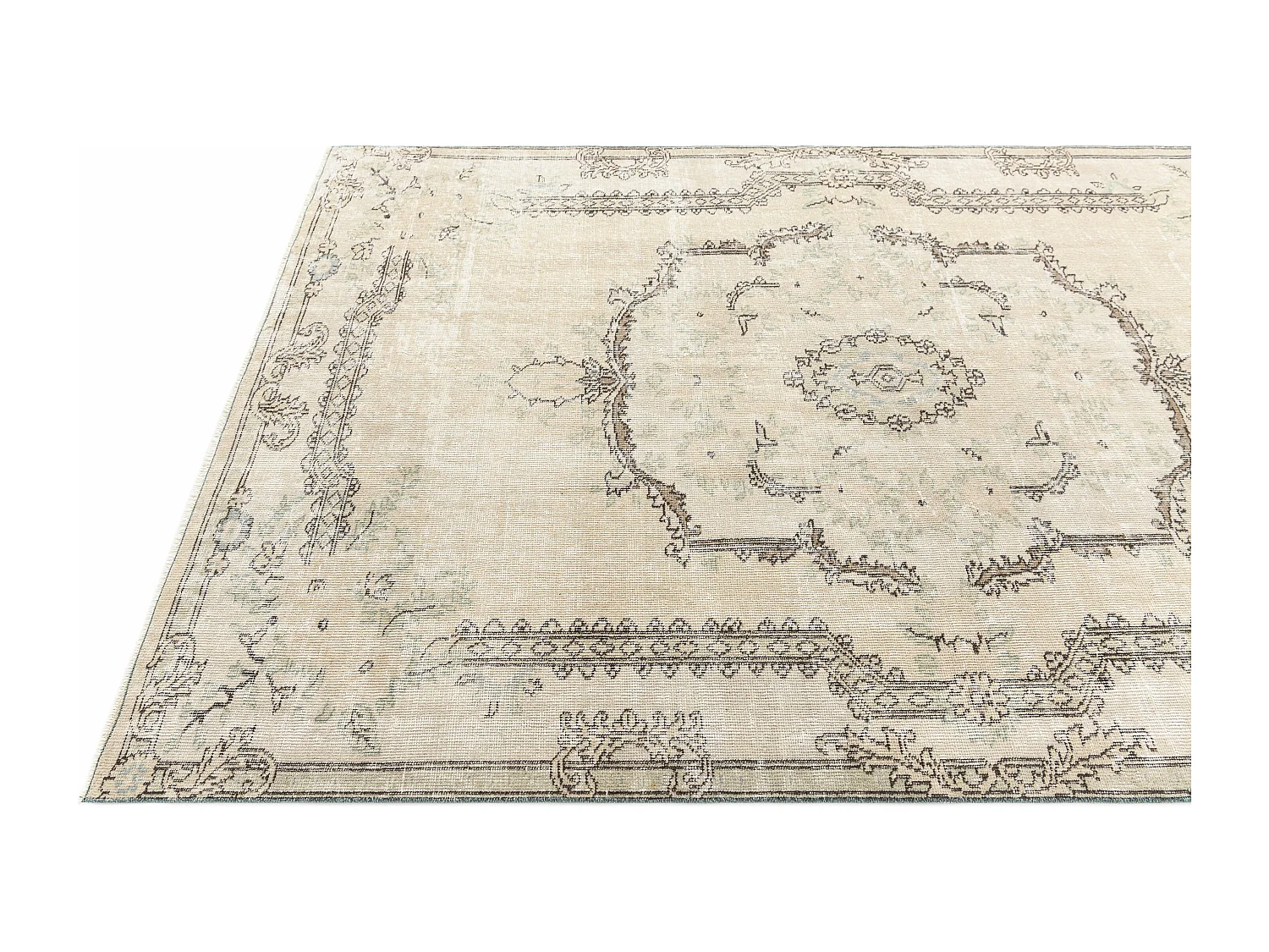 Tapis de laine 160x239 brun Ultra Vintage