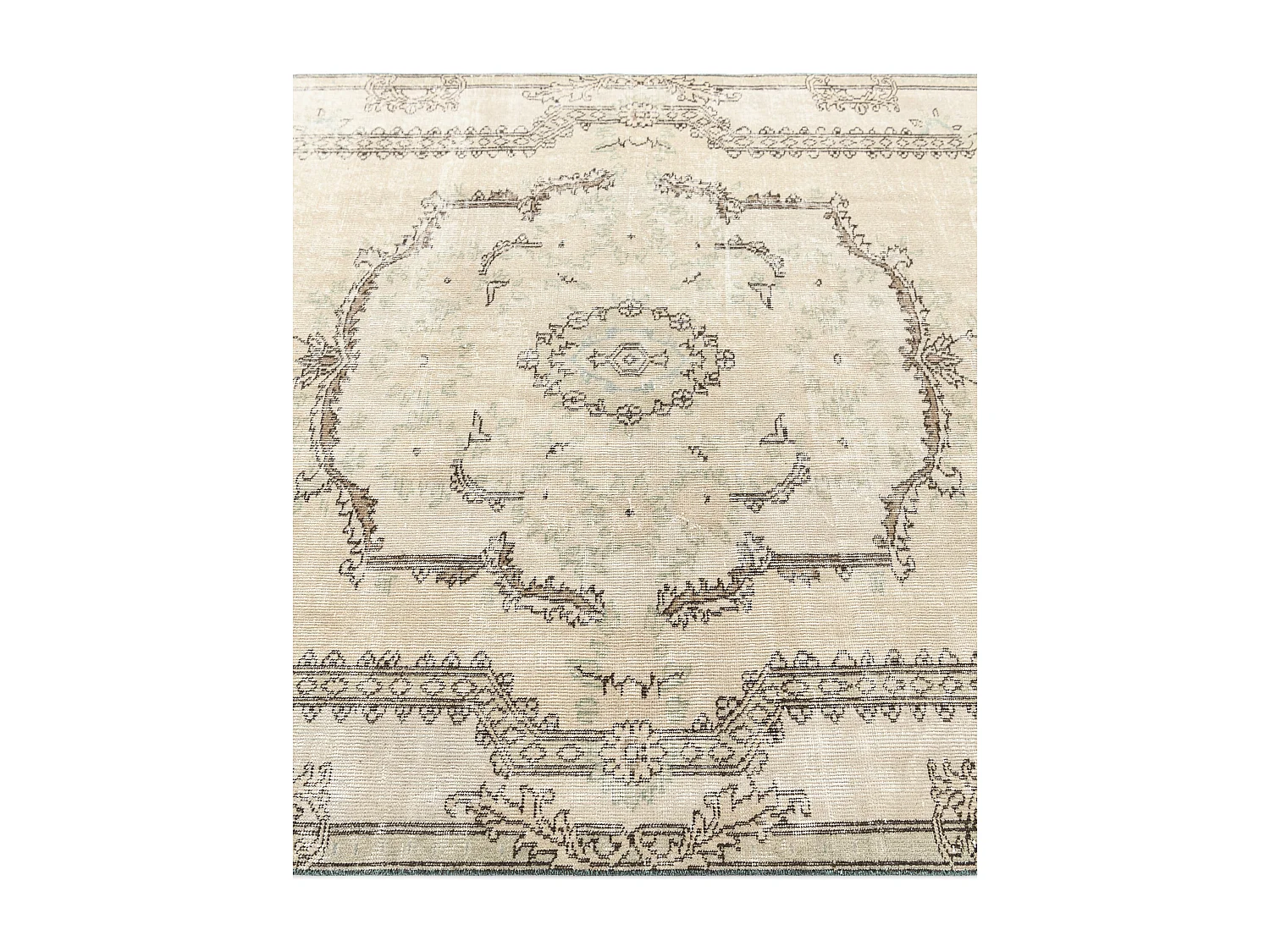 Tapis de laine 160x239 brun Ultra Vintage